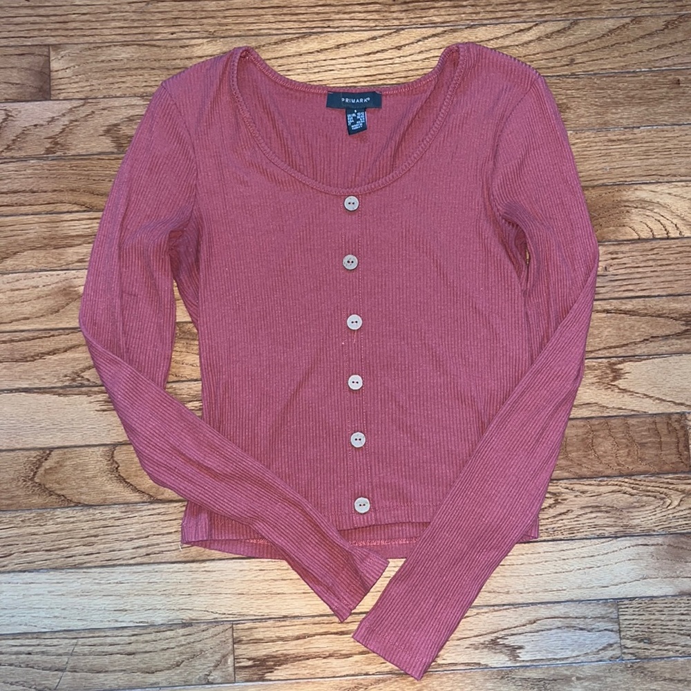 Tight ribbed long sleeve